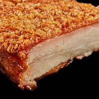 Pork Belly Crunch - 6 x 4 Lb. Box, Crispy and Juicy Ready-to-Cook Pork Belly